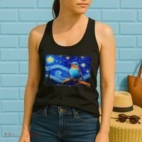Patience Bluebird Of Happiness Blue Bird Eastern Bluebird Women's Tank Top thumb 2