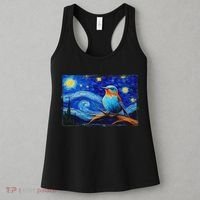 Patience Bluebird Of Happiness Blue Bird Eastern Bluebird Women's Tank Top thumb 3