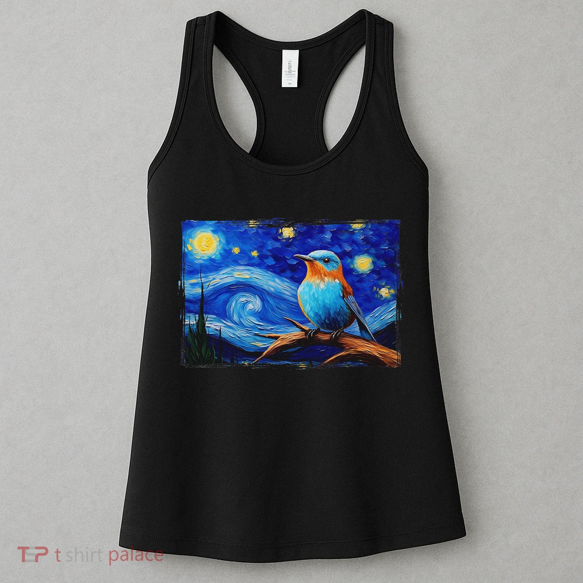 Patience Bluebird Of Happiness Blue Bird Eastern Bluebird Women's Tank Top