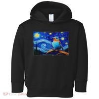 Patience Bluebird Of Happiness Blue Bird Eastern Bluebird Toddler Hoodie thumb 0
