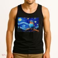 Patience Bluebird Of Happiness Blue Bird Eastern Bluebird Tank Top thumb 3