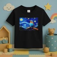 Patience Bluebird Of Happiness Blue Bird Eastern Bluebird Toddler T-Shirt thumb 3
