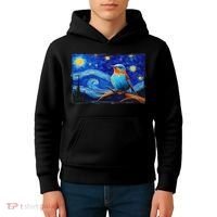 Patience Bluebird Of Happiness Blue Bird Eastern Bluebird Kids Hoodie thumb 4