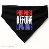 Purpose Before Opinions Austin Theory Live USA-Made Doggie Bandana thumb 0