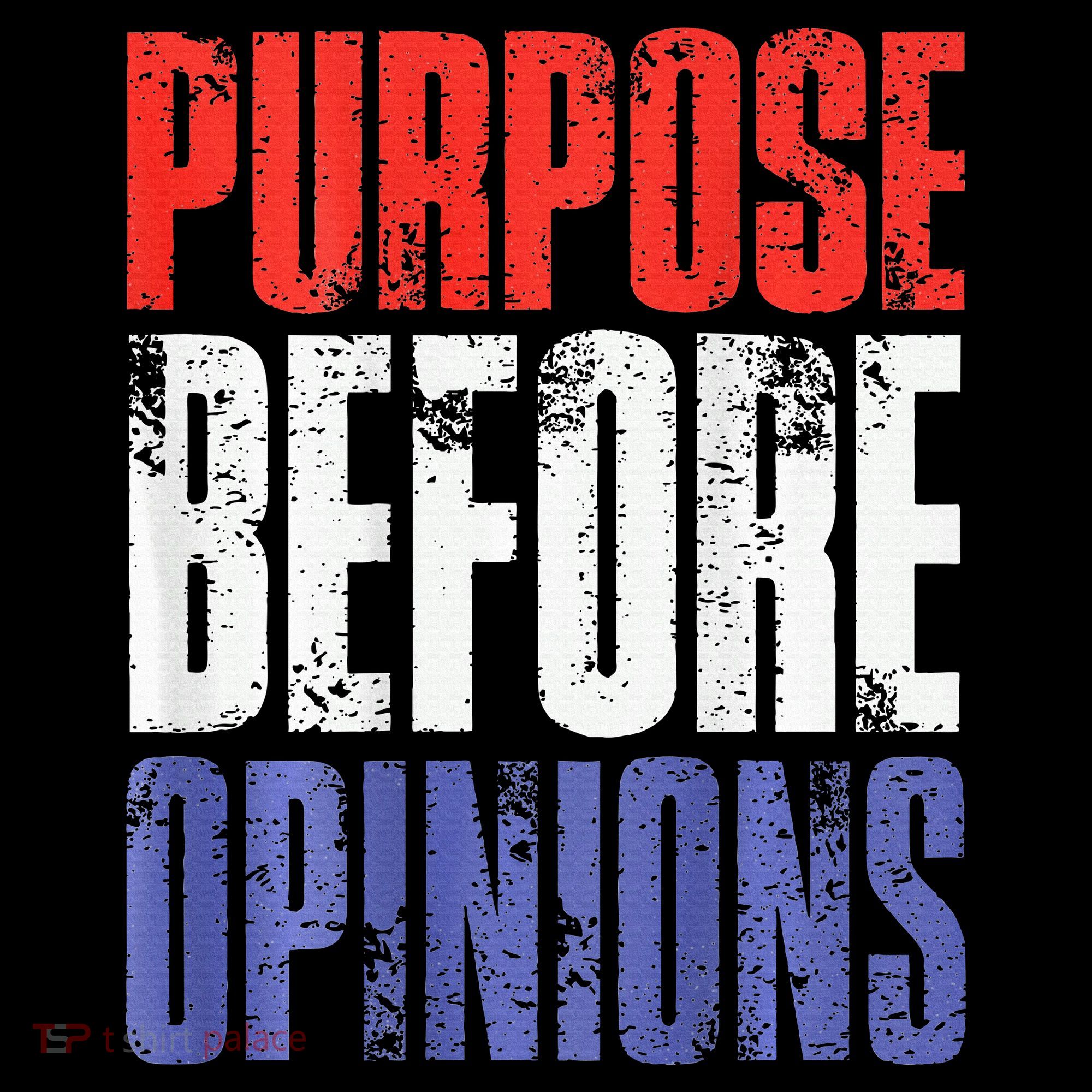 Purpose Before Opinions Austin Theory Live Women's Hoodie