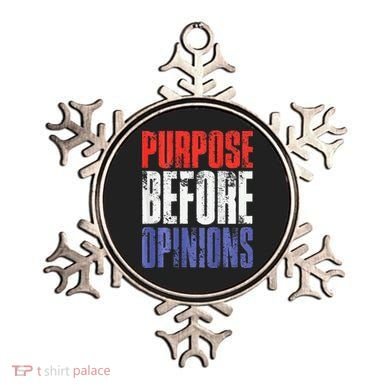 Purpose Before Opinions Austin Theory Live Ornament