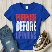 Purpose Before Opinions Austin Theory Live Women's T-Shirt thumb 3