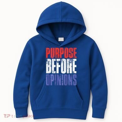 Purpose Before Opinions Austin Theory Live Kids Hoodie