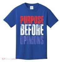 Purpose Before Opinions Austin Theory Live Kids T-Shirt thumb 0
