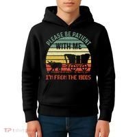 Please Be Patient With Me IM From The 1900S Kids Hoodie thumb 4