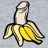 Penis Banana Women's Sweatshirt thumb 2