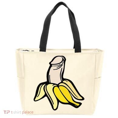 Penis Banana Tote Bag