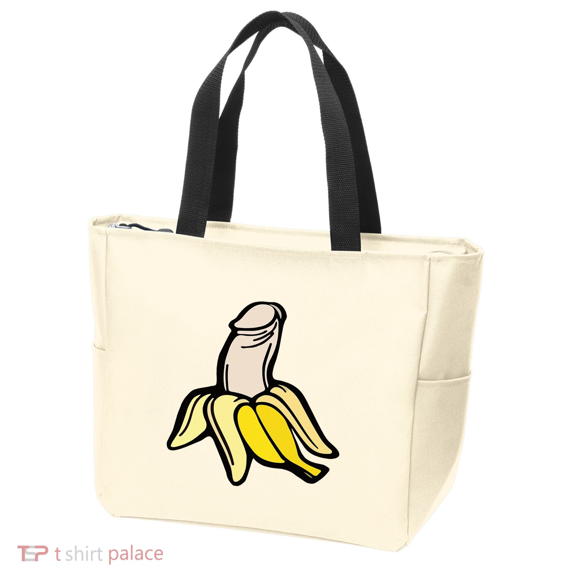Penis Banana Tote Bag