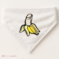 Penis Banana USA-Made Doggie Bandana thumb 0