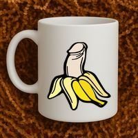 Penis Banana Coffee Mug thumb 2