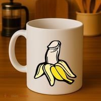 Penis Banana Coffee Mug thumb 4