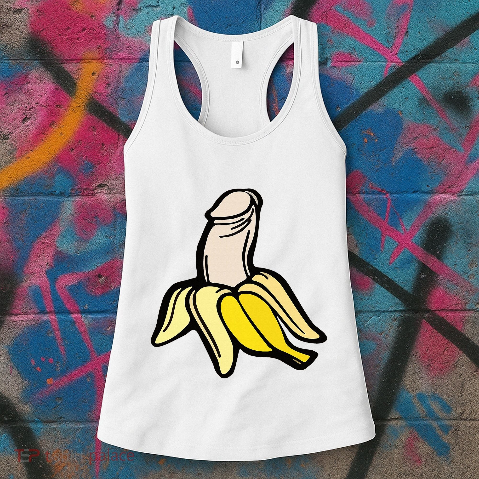 Penis Banana Women's Tank Top