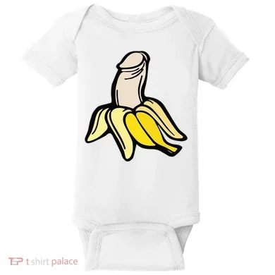Penis Banana Baby Bodysuit