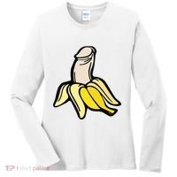 Penis Banana Women's Long Sleeve Shirt thumb 0