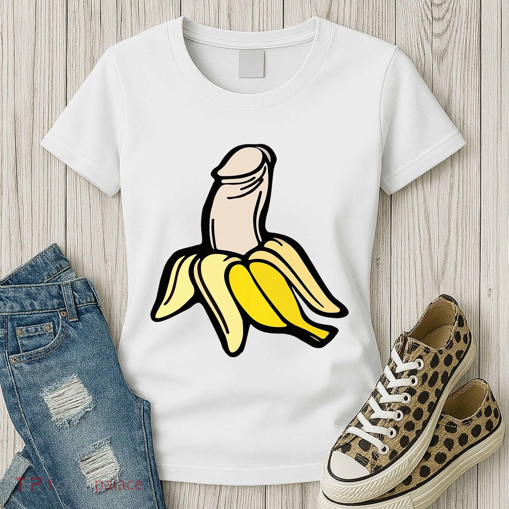 Penis Banana Women's T-Shirt