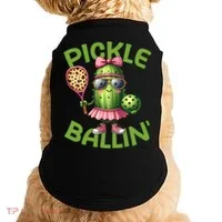 Pickle Ballin Pickleball Dink This Doggie Tank thumb 0