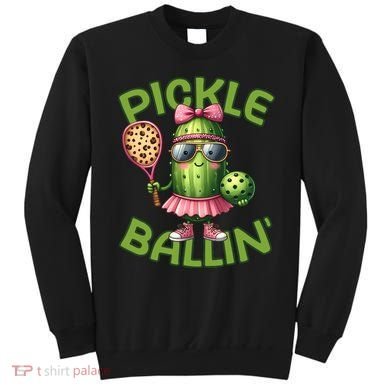 Pickle Ballin Pickleball Dink This Sweatshirt