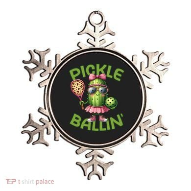 Pickle Ballin Pickleball Dink This Ornament