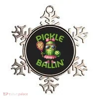 Pickle Ballin Pickleball Dink This Ornament thumb 0