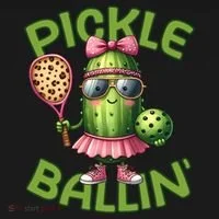Pickle Ballin Pickleball Dink This Ornament thumb 1