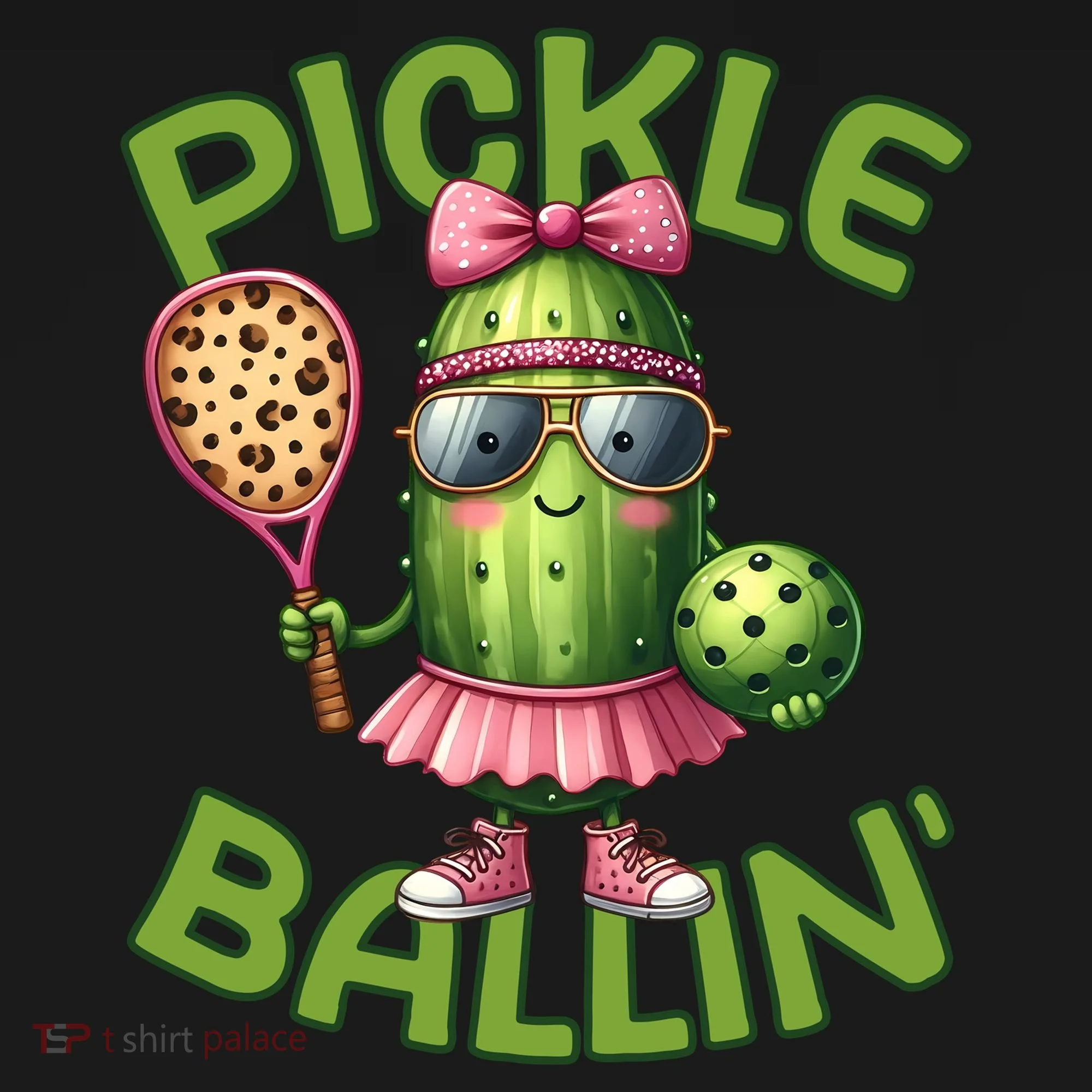 Pickle Ballin Pickleball Dink This Ornament