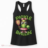 Pickle Ballin Pickleball Dink This Women's Tank Top thumb 0