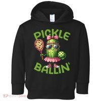 Pickle Ballin Pickleball Dink This Toddler Hoodie thumb 0