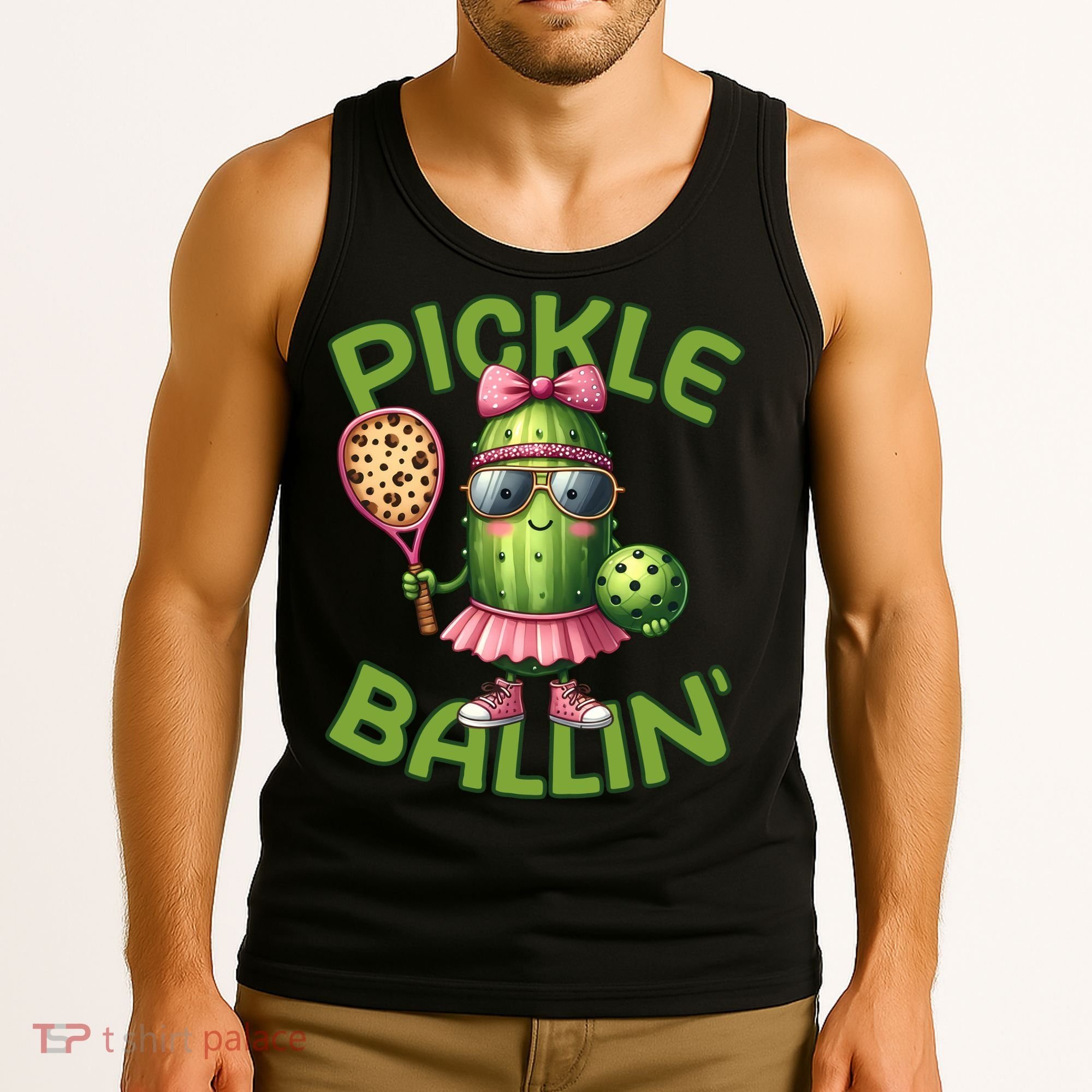 Pickle Ballin Pickleball Dink This Tank Top