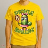 Pickle Ballin Pickleball Dink This T-Shirt thumb 3