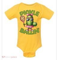 Pickle Ballin Pickleball Dink This Baby Bodysuit thumb 0