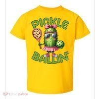 Pickle Ballin Pickleball Dink This Toddler T-Shirt thumb 0