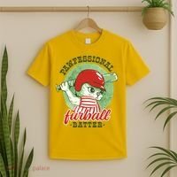 Professional Baseball Player Cat Cute T-Shirt thumb 2