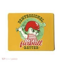Professional Baseball Player Cat Cute Mousepad thumb 0