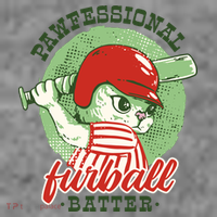 Professional Baseball Player Cat Cute Toddler Hoodie thumb 2