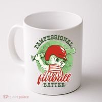 Professional Baseball Player Cat Cute Coffee Mug thumb 0