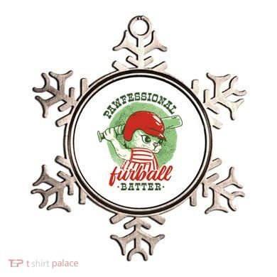 Professional Baseball Player Cat Cute Ornament
