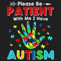 Please Be Patient With Me I Have Autism Hat thumb 2