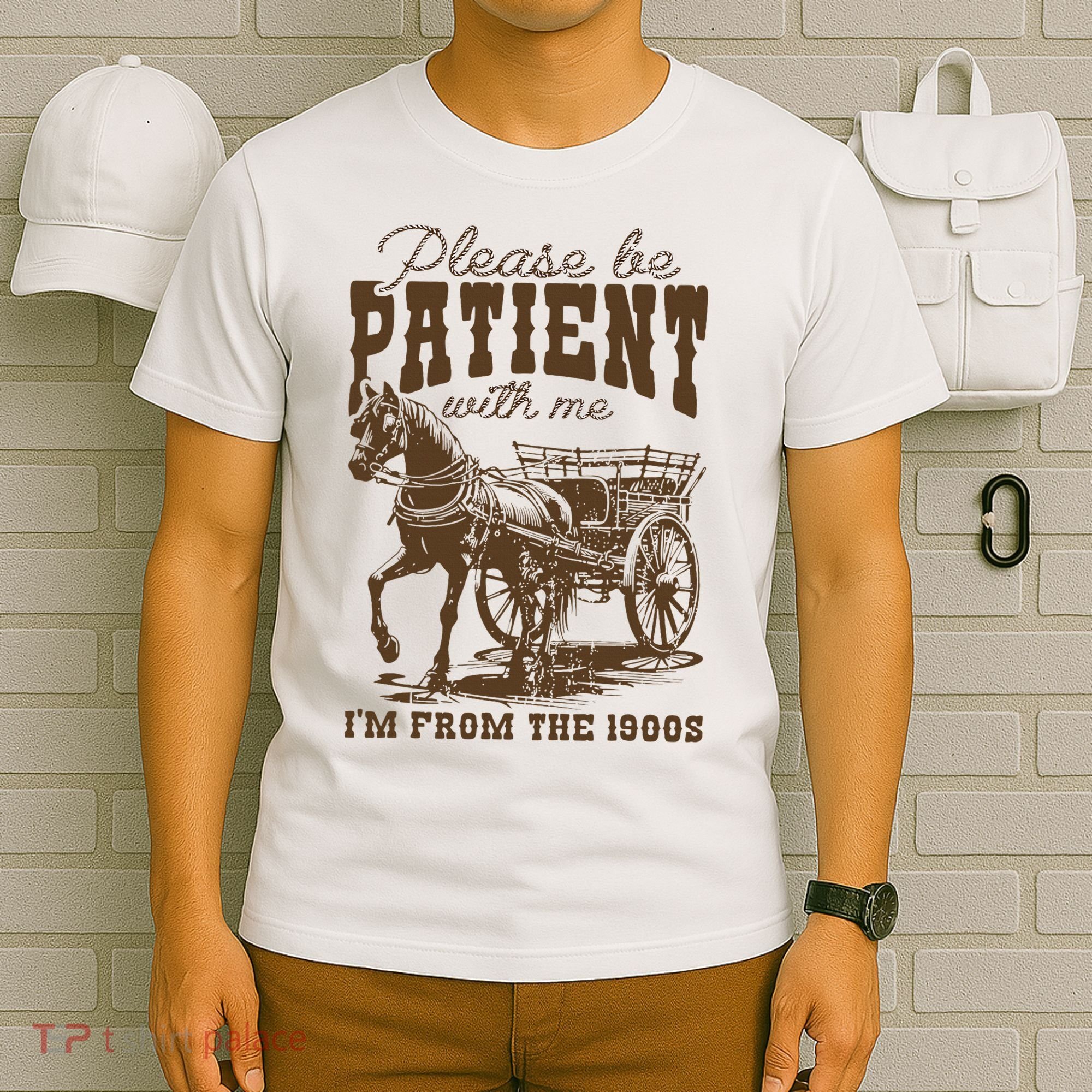 Please Be Patient With Me IM From The 1900s Vintage T-Shirt