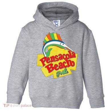 Pensacola Beach Pride Toddler Hoodie