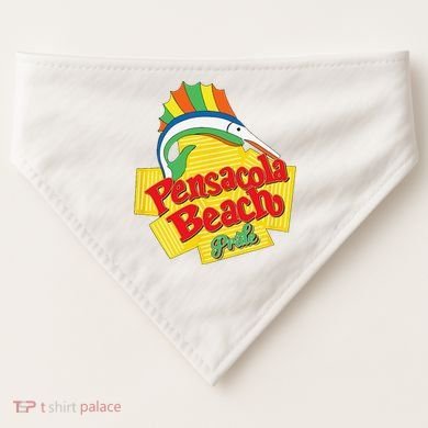 Pensacola Beach Pride USA-Made Doggie Bandana