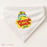 Pensacola Beach Pride USA-Made Doggie Bandana thumb 0