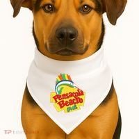 Pensacola Beach Pride USA-Made Doggie Bandana thumb 1