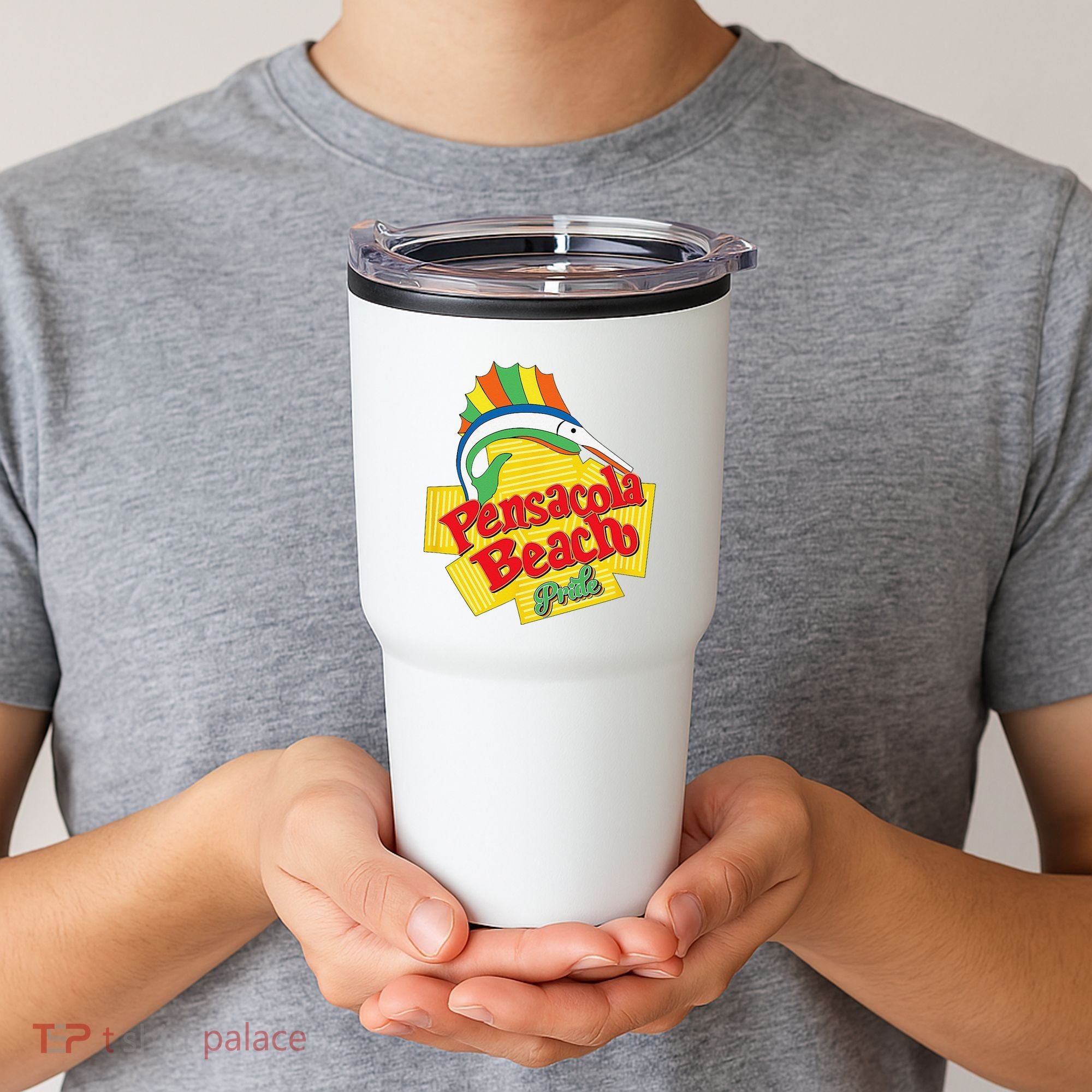 Pensacola Beach Pride Tumbler