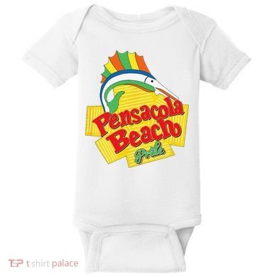 Pensacola Beach Pride Baby Bodysuit