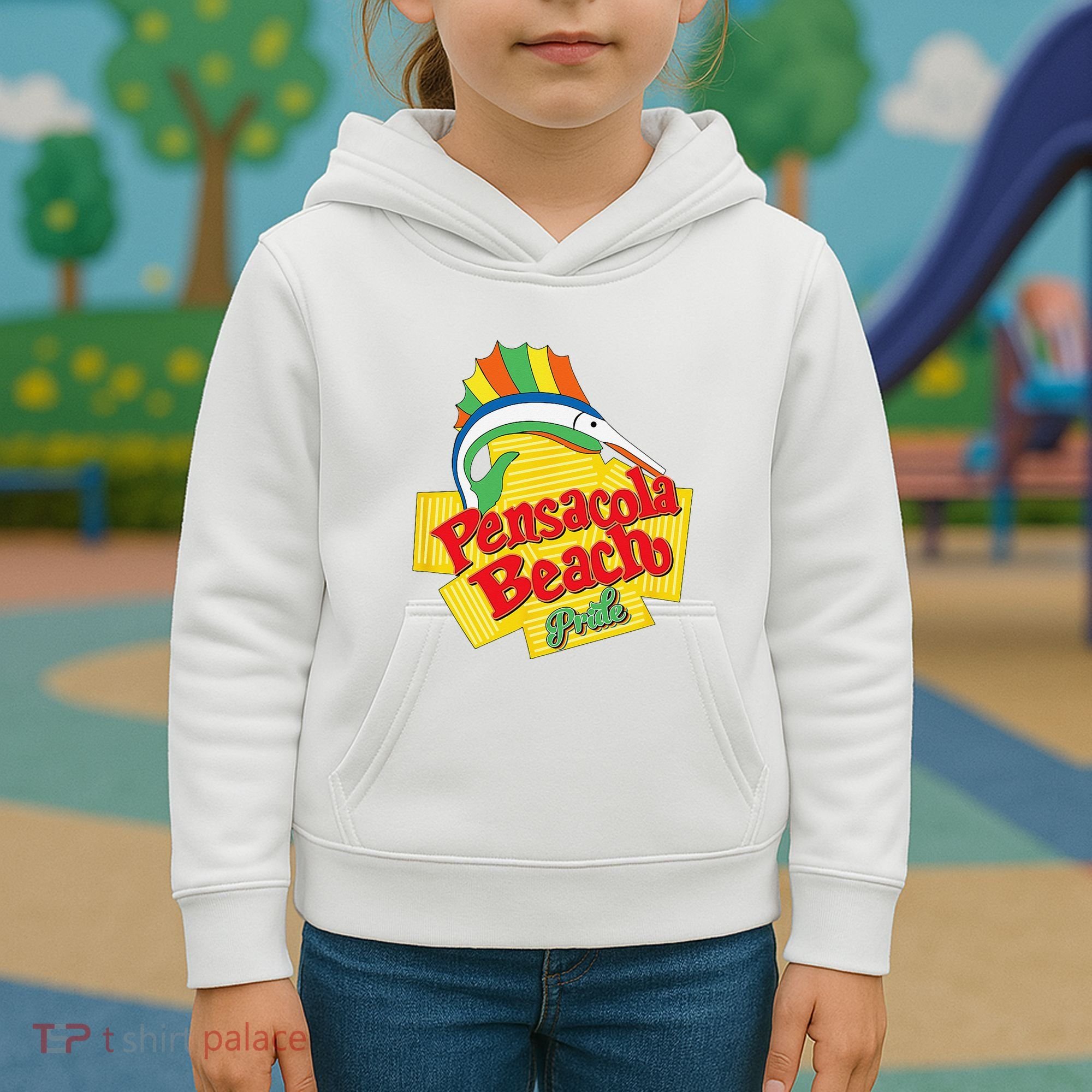 Pensacola Beach Pride Kids Hoodie